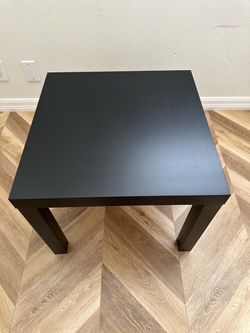 IKEA Black Square Side Table in Mint Condition