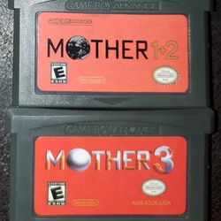 Mother 1, 2, 3 GBA Gameboy Advance Game Cartridge 