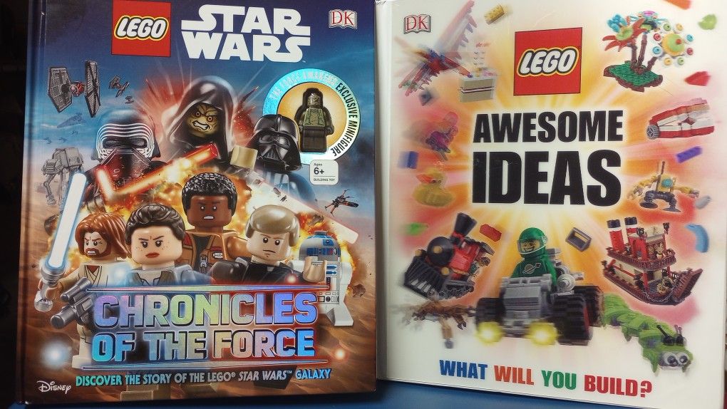 Lego Books: Star Wars Chronicles And Awesome Ideas 