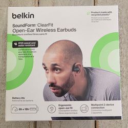 Belkin SoundForm ClearFit

Open-Ear Wireless Earbuds