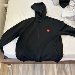 Comme des Garçons Zip Up Hoodie 