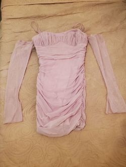 Mini rouche dress