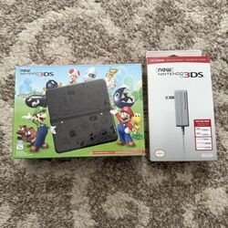 Nintendo new 3ds console super mario black edition