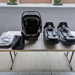 Nuna Pipa RX Lite + 2 Nuna Pipa Relx Bases