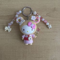 Hello Kitty Tokidoki series 3 custom keychain