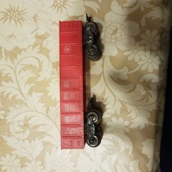 Marx O Train RED PRR Pennsylvania 347100 Gondola 8 Wheel