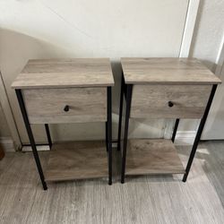 Two End Tables 