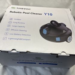  TASVAC Y10 Rechargeable Cordless Pool Vacuum Robot For Above Ground Pool / Inground Pool 