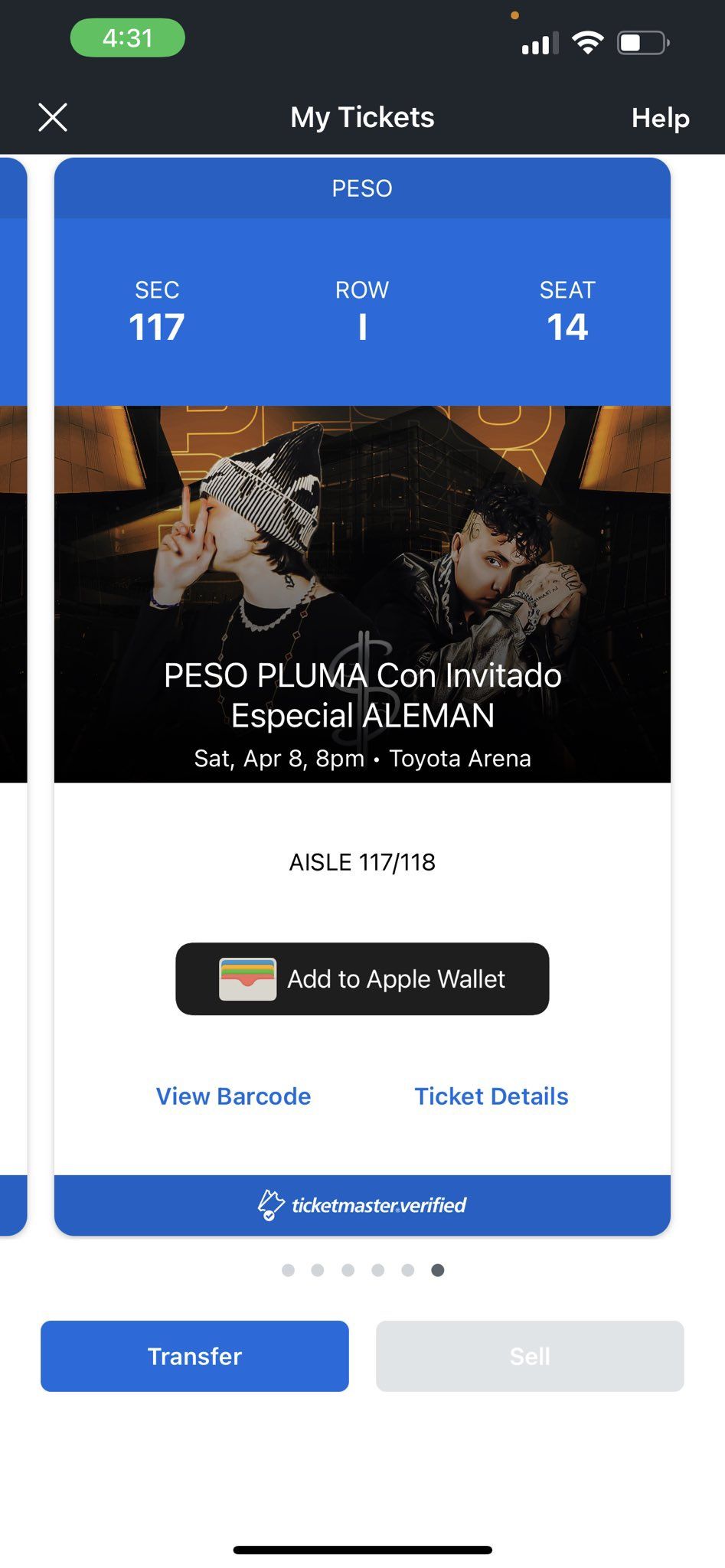 Peso Pluma Tickets 