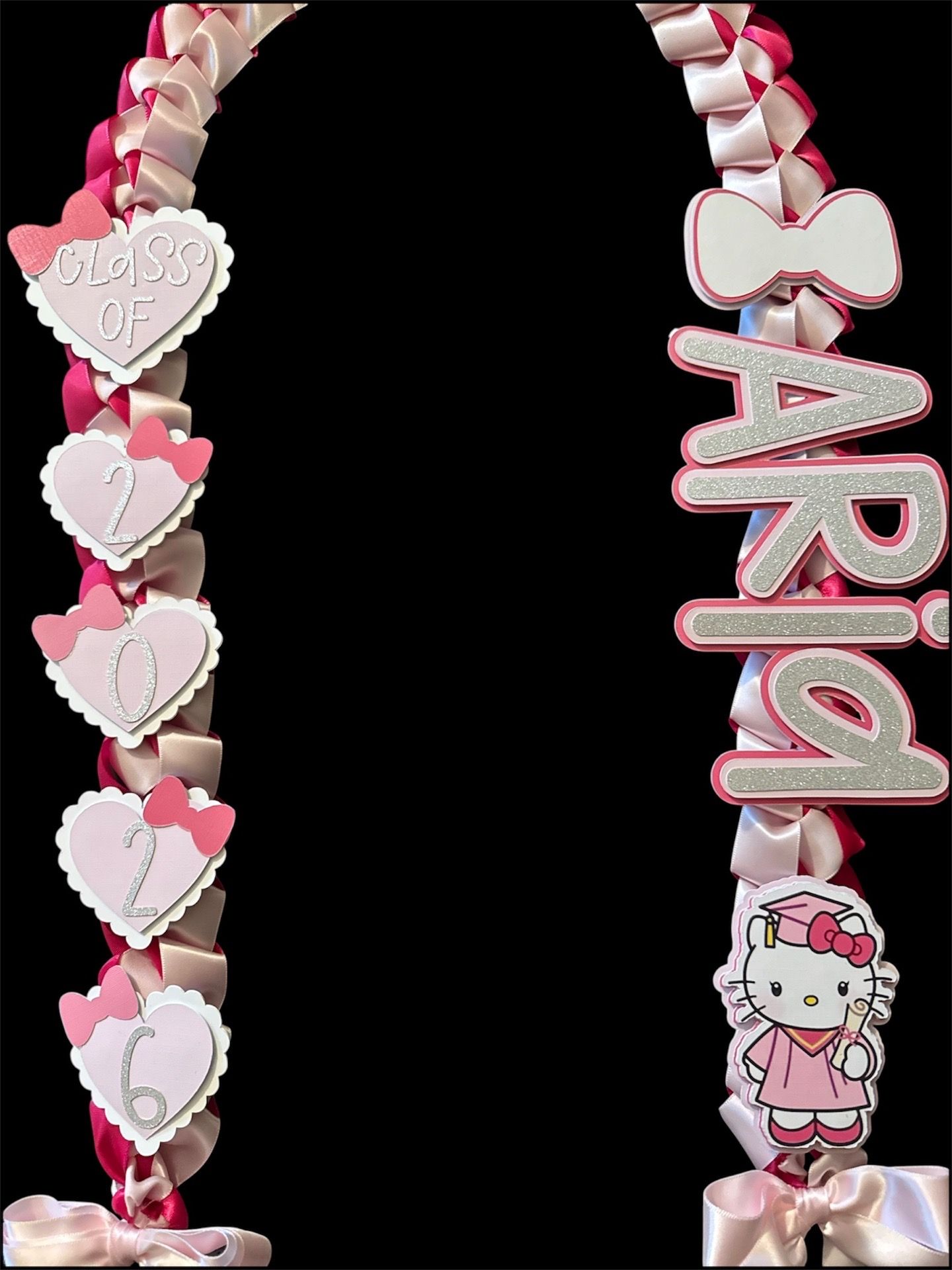 Hello kitty grad lei