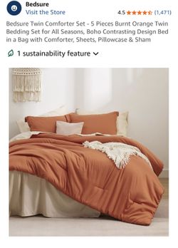 Twin XL Comforter Set