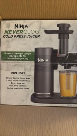 Ninja never clog cold press juicer