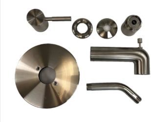 Seasons Westwind Single Lever Tub/shower Trim Kit-brushed Nickel With