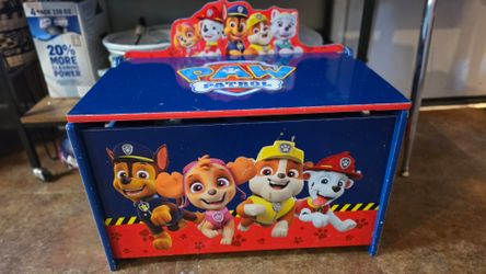Paw patrol toy box