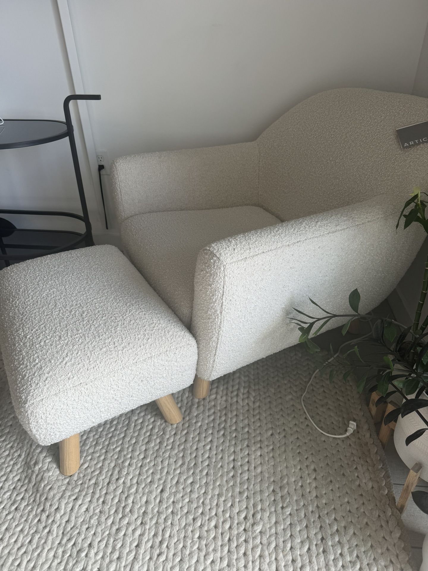Article chair And Ottoman