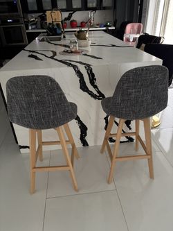 Gray Barstools 