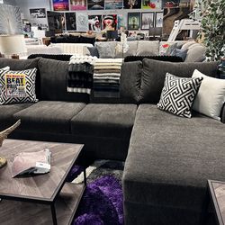 Customizable sectional! $1499 🩶☎️✨ any color & fabric!