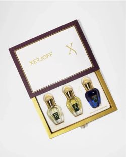 Xerjoff Set, 3 × 0.5 oz. Erba Pura, Naxos, and Torino 21