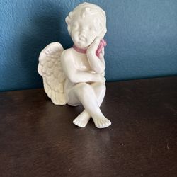 Vintage Ceramic Angel Cherub Shelf Sitters