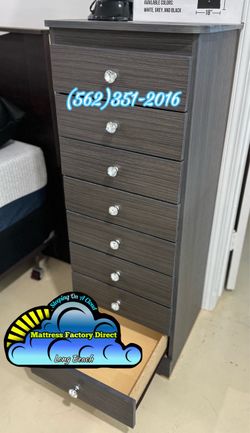 Paulina grey Diamond dresser cajonera Comoda mueble nuevo