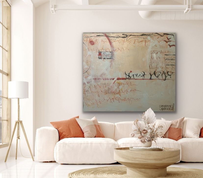 48x60” Original Abstract Canvas