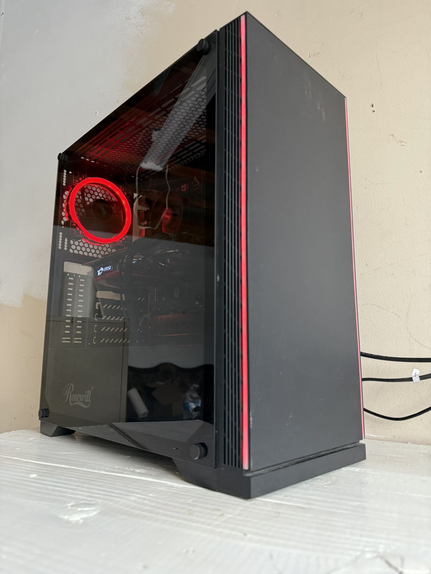 Custom Gaming PC | Ryzen 7 1700X • GTX 1070 Ti 8GB • 16GB DDR4 • RGB