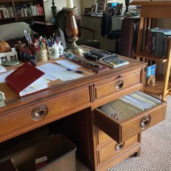 Antique Wood Desk