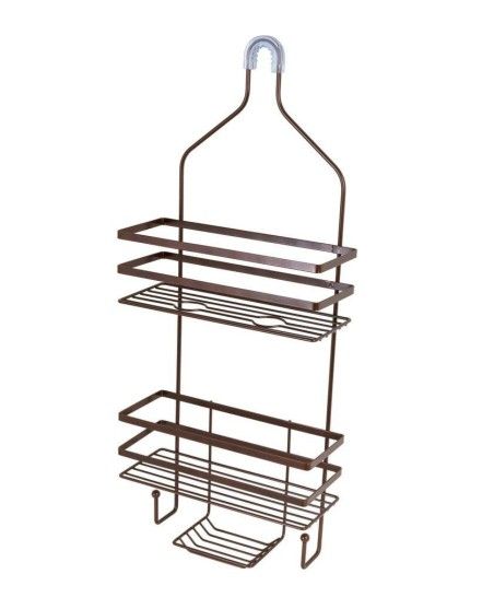 Luxury Hanging Shower Caddy, Oil Rubbed Bronze