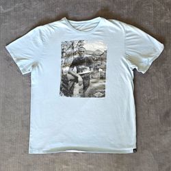 Air Jordan Men's Young Michael Jordan Baby Blue T-Shirt Size XL 