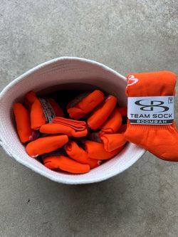 Boombah Team Socks Orange 12 Pairs