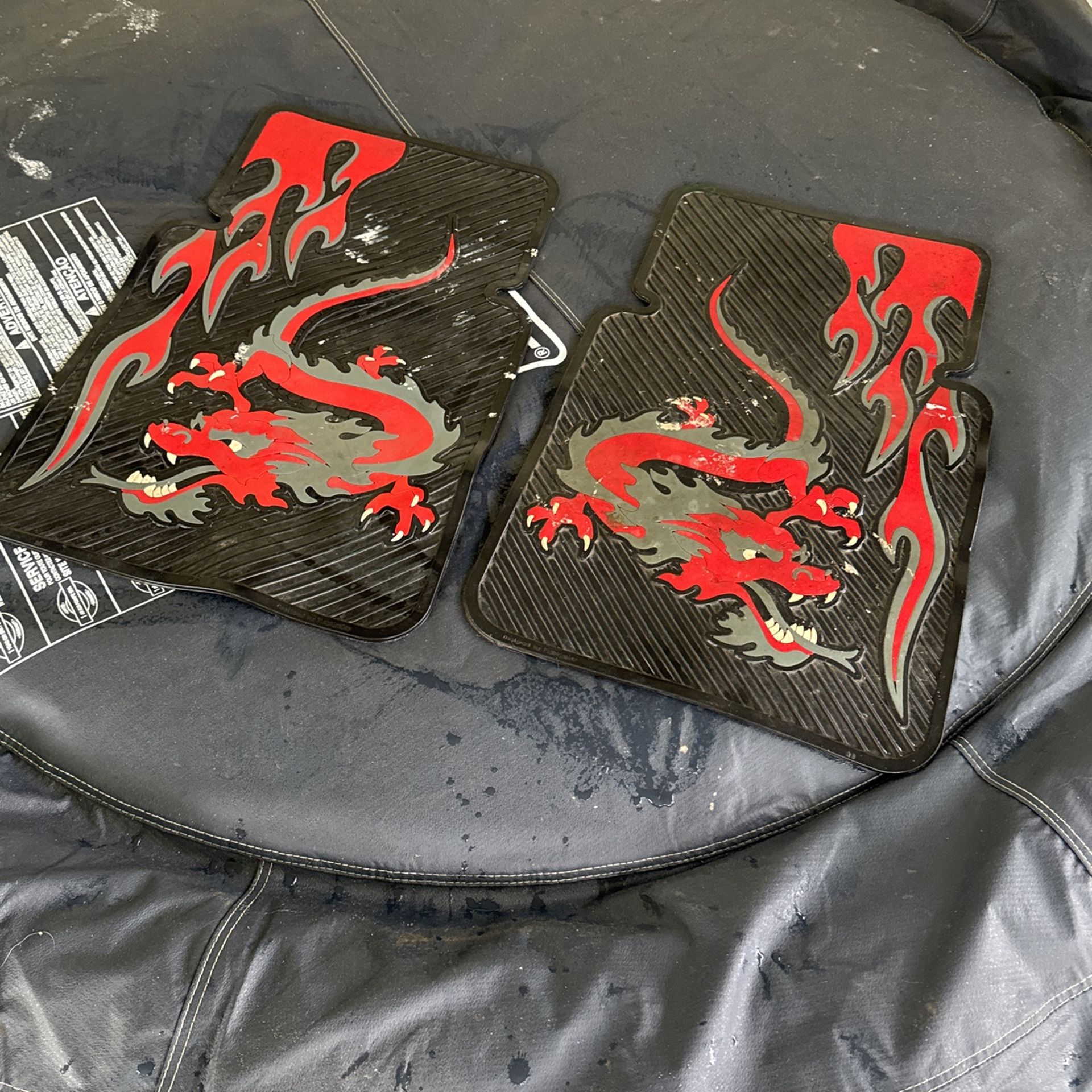Rubber Dragon Floor Mats