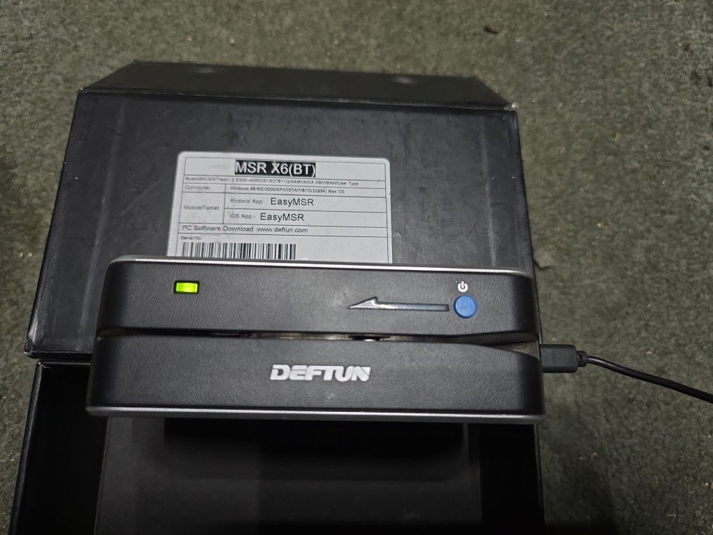 Reader Writer BT MSR X6 DEFTUN