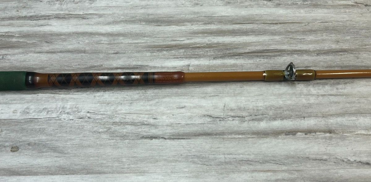 Jerry Morris Custom Fiberglass Fishing Rod – 10-30 lb Line – Fuji FPS-20 Seat (PO1021464)