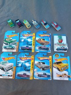 Hot Wheels custom 62 Chevy pickup lot