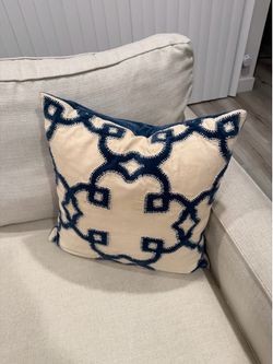 Pottery Barn Trellis Velvet Pillow