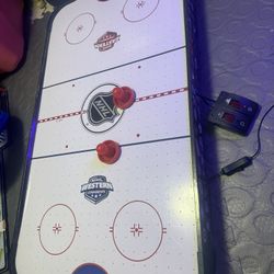 Mini NHL Air Hockey Table