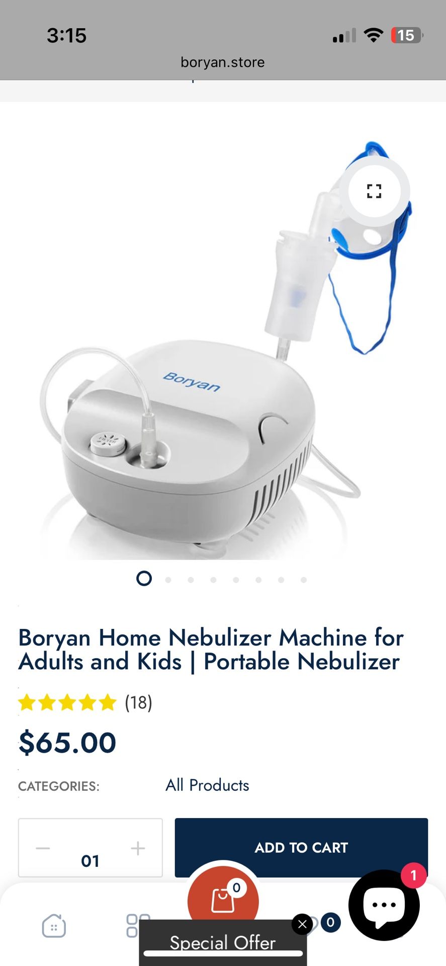 Boryan Nebulizer