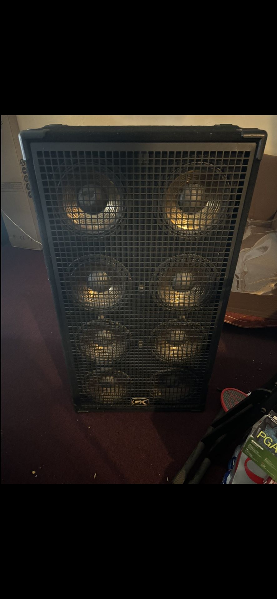 Gallien-Krueger Goldline 810GLX 8x10 Bass Speaker Cabinet And Gallien-Krueger 1001RB-II