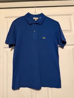 Lacoste Men Classic Fit Blue Polo. Size Extra Small.