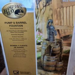 Barrel Fountain 