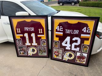 Autographed Washington Redskins jerseys