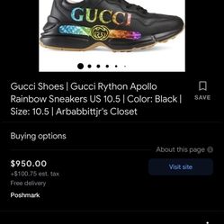 Gucci Rhyton Rainbow