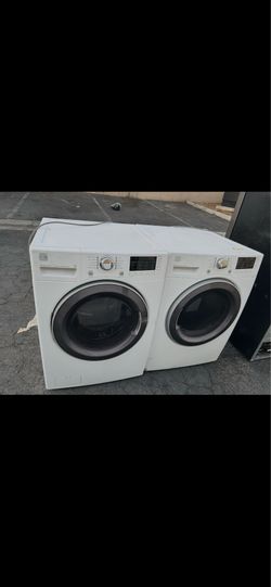 Kenmore front load washer and gas dryer