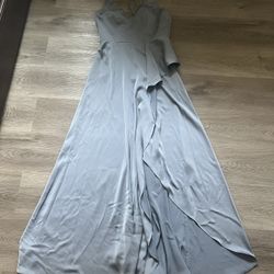 Dusty Blue Dress