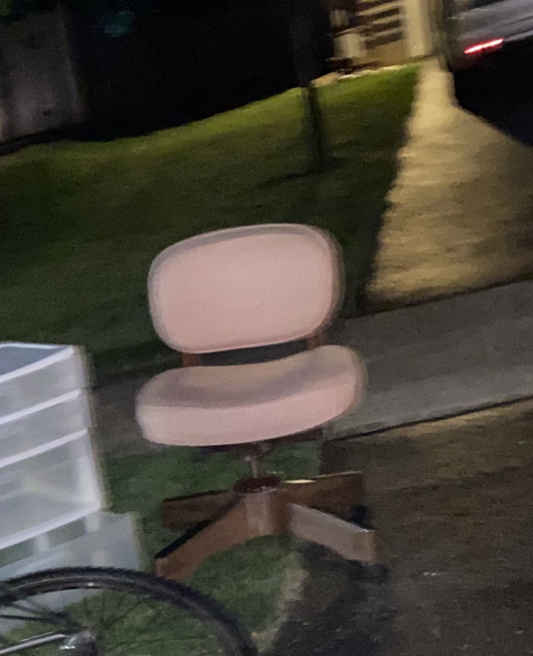 FREE desk chair. MCM All wood- beautiful condition
