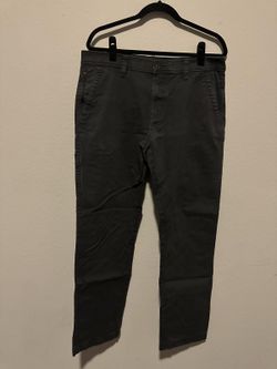 Weatherproof Grey Spandex Chino Pants 34x32