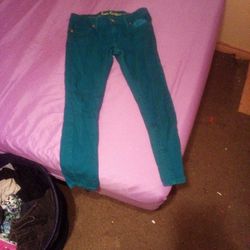 Tween Size 7 Teal Jeans 