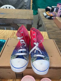Girls Rainbow Sneakers