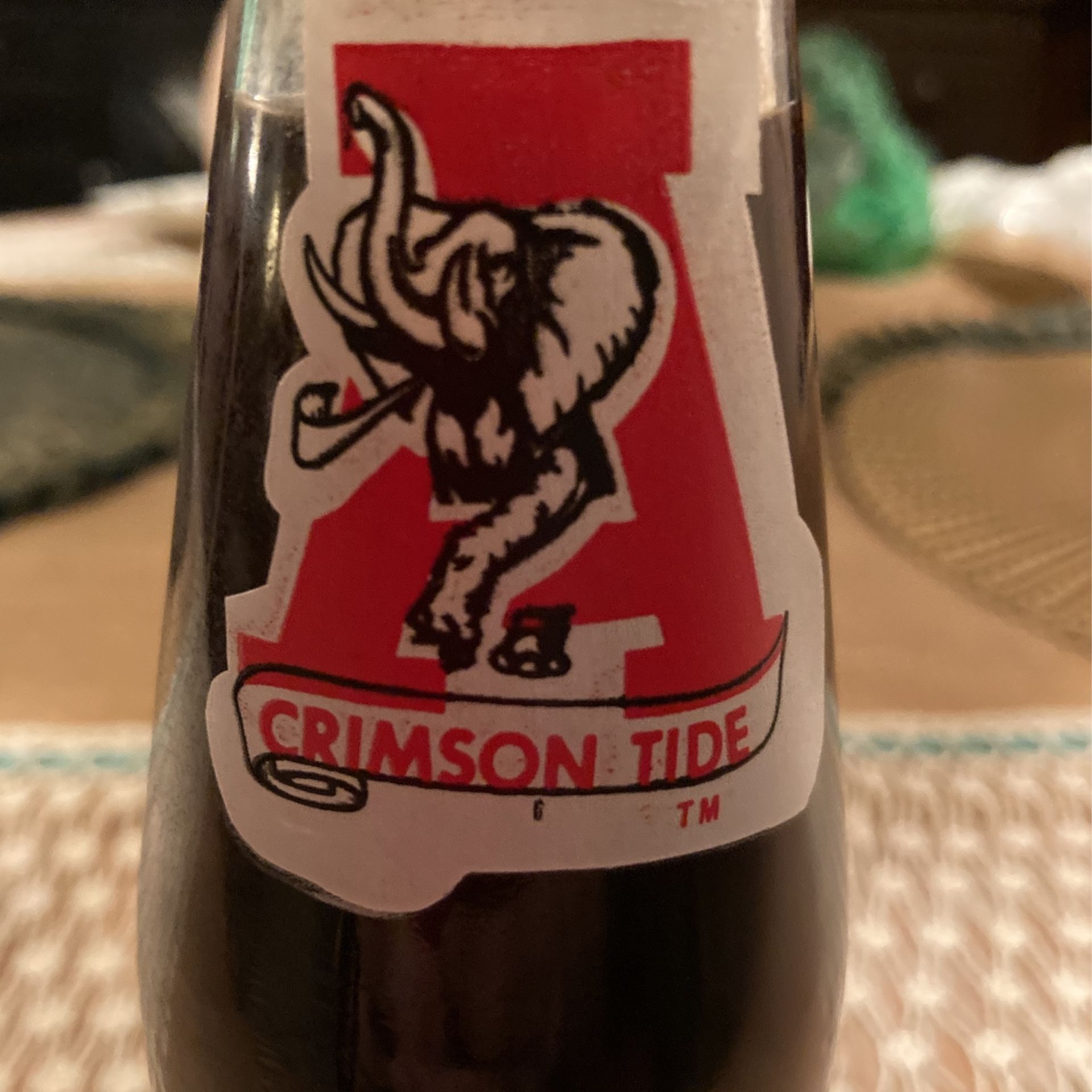 Vintage Coke Sealed Alabama “BEAR BRYANT”