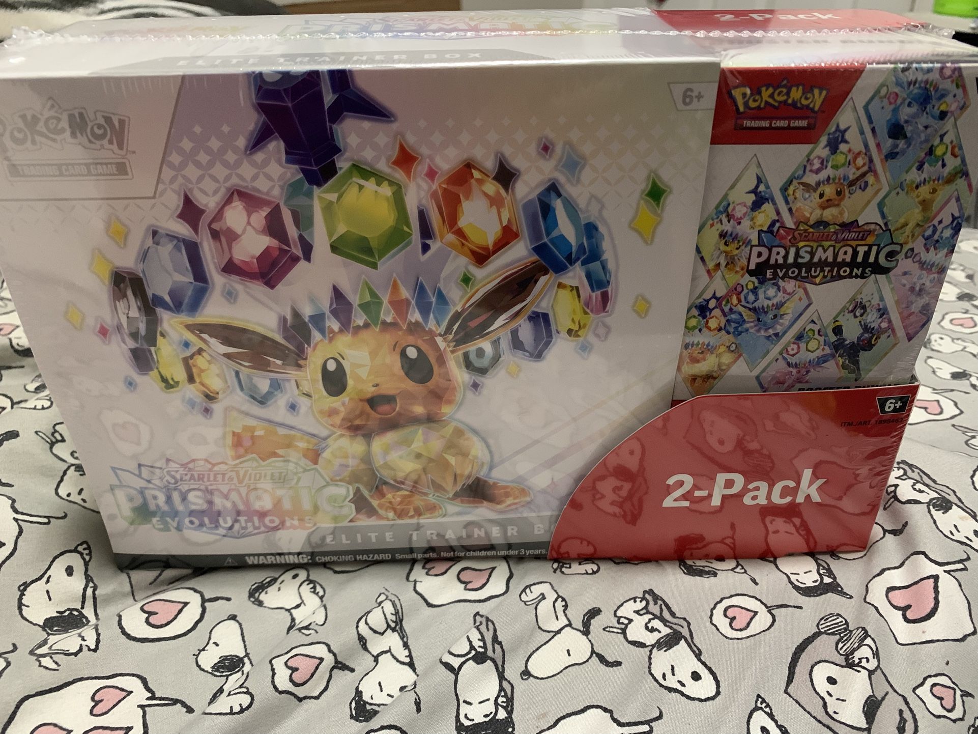 Pokémon Prismatic Evolutions Costco 2-Pack bundle